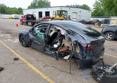 2023 Tesla Model Y Performance Dual Motor All-Wheel Drive из США, поврежденный, VIN 7SAYGDEF3PF801796